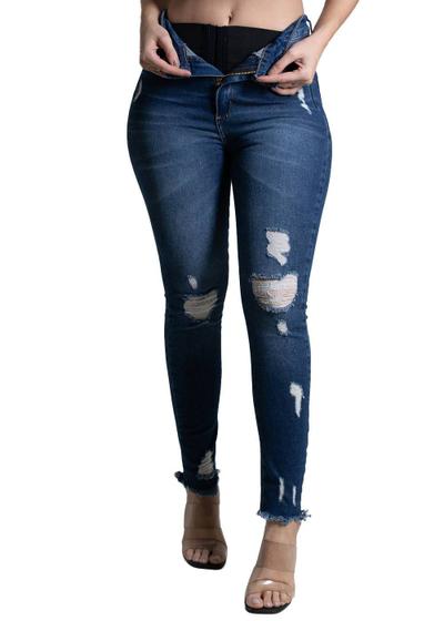 Imagem de Calça Jeans Sawary Super Lipo - 270698 Azul