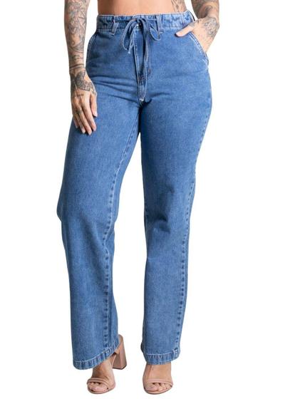 Imagem de Calça Jeans Sawary Wide Leg - 276748 Azul