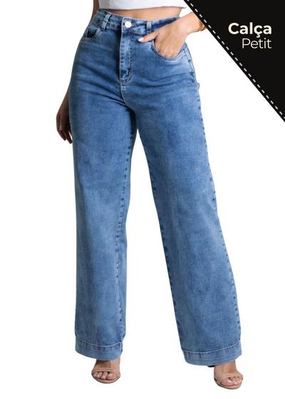 Imagem de Calça Jeans Sawary Wide Leg Petit - 277910 Azul