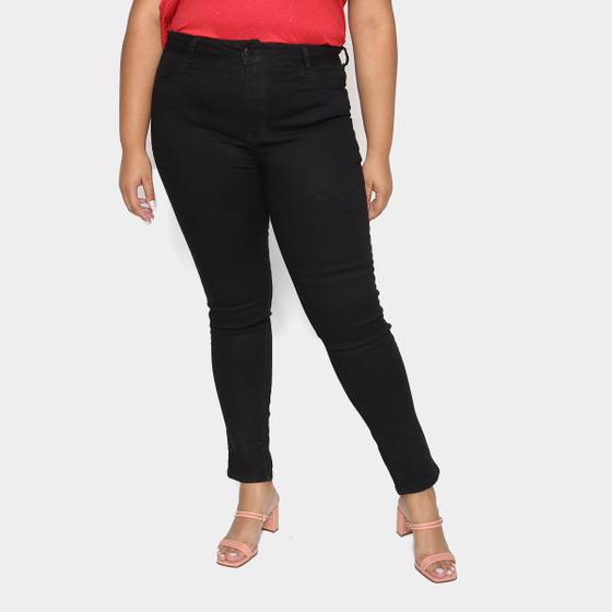 Imagem de Calça Jeans Skinny Ecxo Plus Size Feminina