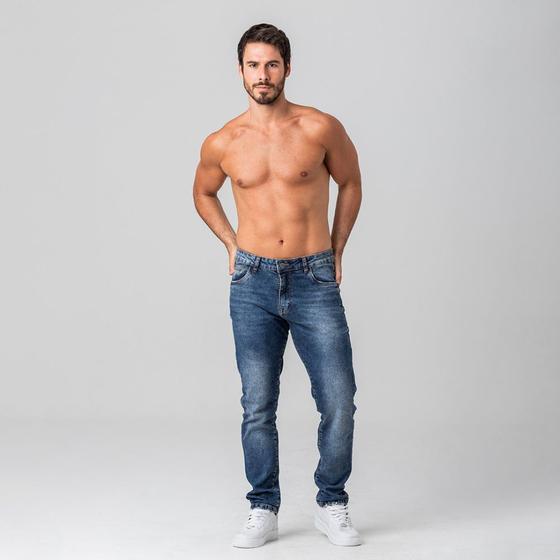 Imagem de Calça Jeans Skinny Masculina Rock e Soda