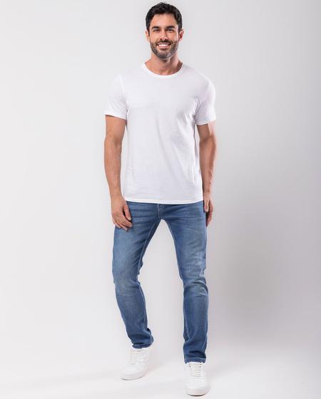 Imagem de Calça jeans slim fit masculina detalhe de bolso diferenciado 23861