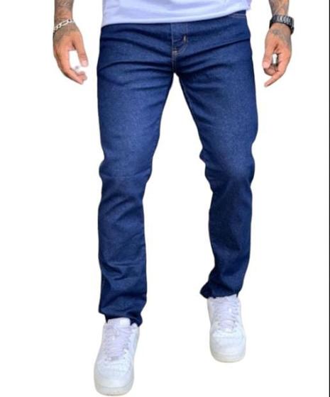 Imagem de Calça Jeans Slim Fit Masculina Linha Premium Jeans Mesclado