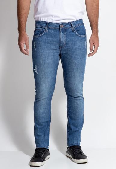 Imagem de Calça Jeans Straight Puídos Guess