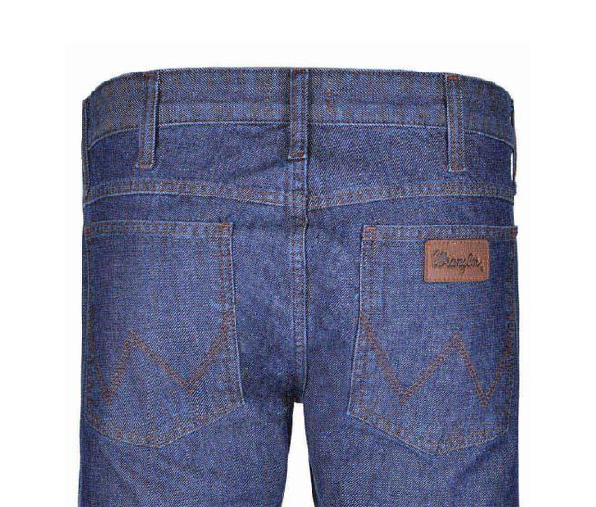Imagem de Calça Jeans Texanas Wrangler 7 Passadores Algodão Masculina