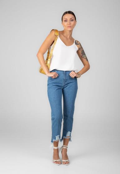 Imagem de Calça jeans traymon mom 5 bolsos