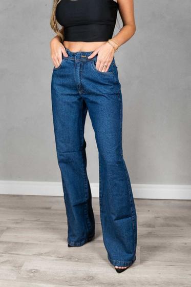 Imagem de Calça Jeans Wide Leg Feminina 084