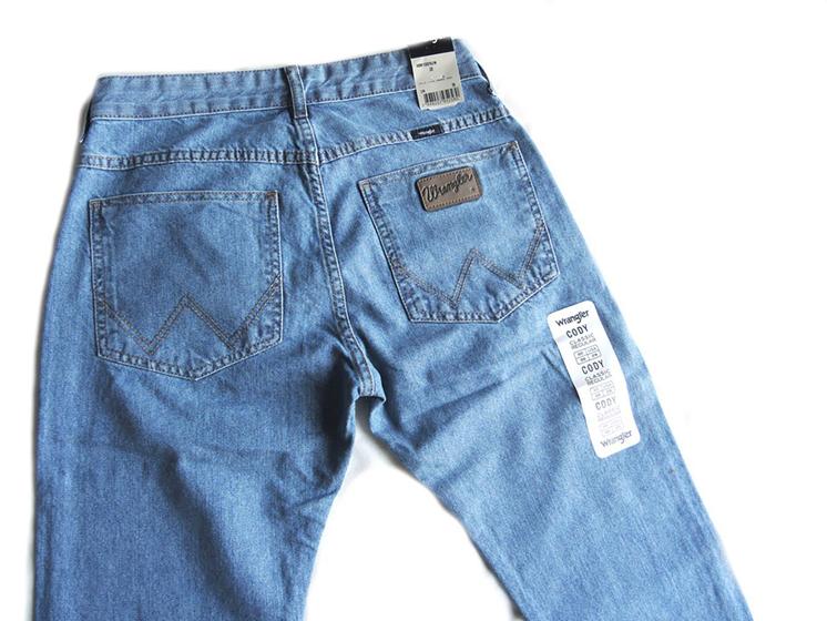 Imagem de Calça Jeans Wrangler Cody Masculina Tradicional Cintura Média 100% Algodao 1009
