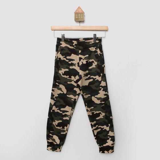 Imagem de Calça Jogger Infantil Hering Kids Camuflada Menino