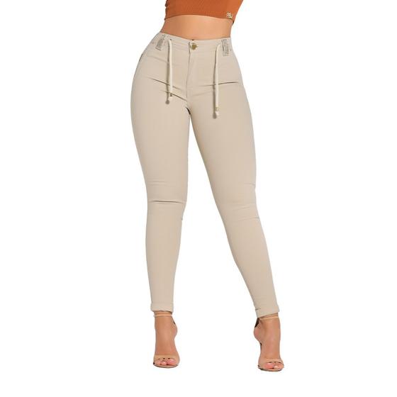 Imagem de Calça Jogger Jeans Feminina Modeladora Pit Bull - 68733