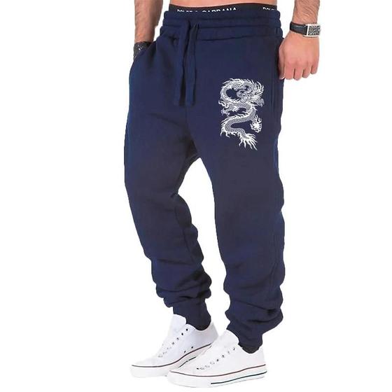 Calça Jogger CalÃ§a Estampa De OnÃ§a Calça Jogger Masculina Com