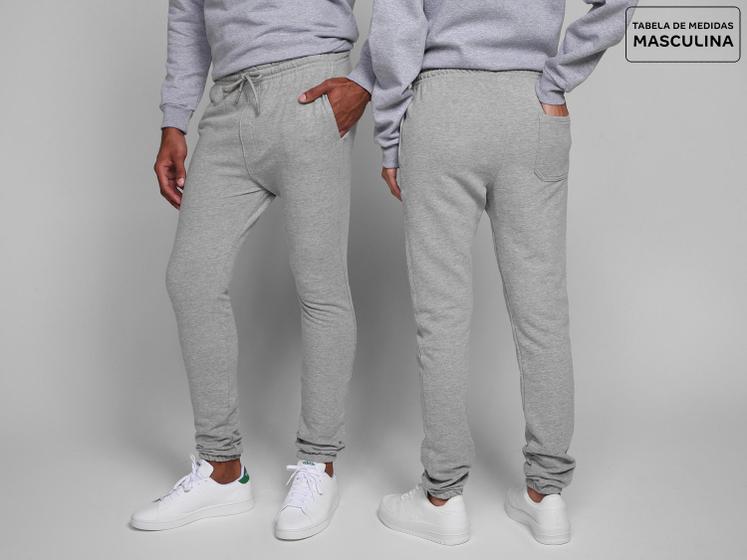 Imagem de Calça Jogger Vista Magalu Moletom Sem Felpa