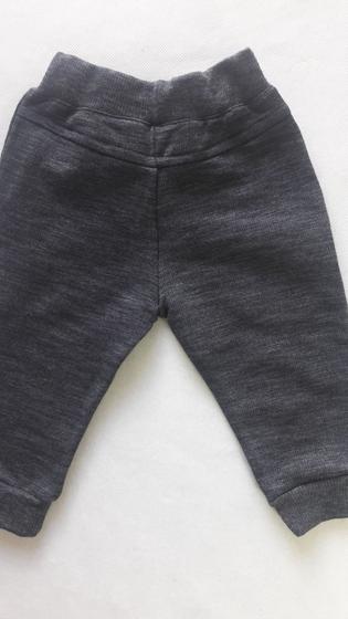 Imagem de Calça jogging moleton infantil menino flamê cinza claro have fun