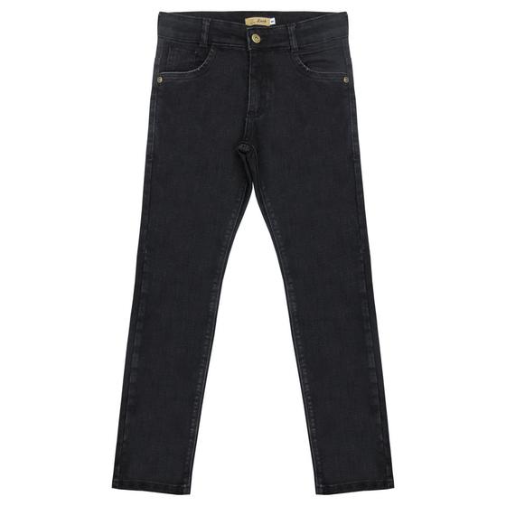 Imagem de Calça Juvenil Look Jeans Skinny Preto