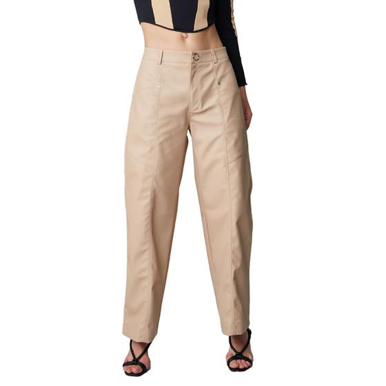 Calça Lança Perfume Wide Leg Marrom Feminino Menor preço em Calça Lança Perfume Wide Leg Marrom Feminino