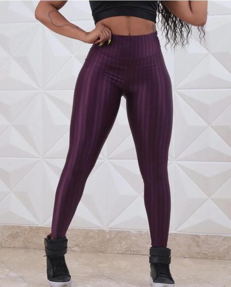 Imagem de Calça legging 3d academia cirre fitness foto real