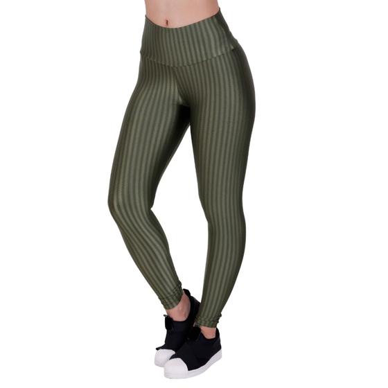 Imagem de Calça Legging 3D Moda Fitness Cintura Alta - CALÇA LAURA