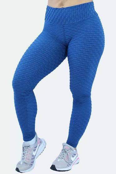 Imagem de Calça Legging Bolha Suplex Fitness Flocada leg nervura