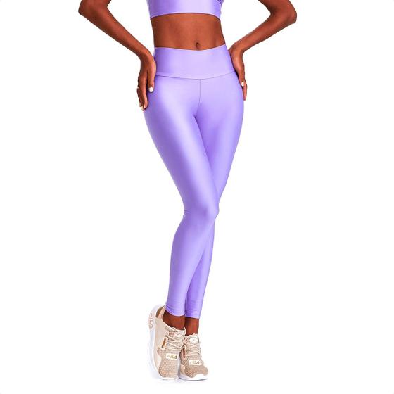 Imagem de Calça Legging Caju Brasil Atlétika Clássica Roxo Lavanda - Feminina