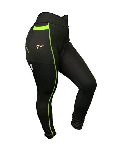 Imagem de Calça Legging Ciclista Feminina Forro Gel com bolso P/BIKE