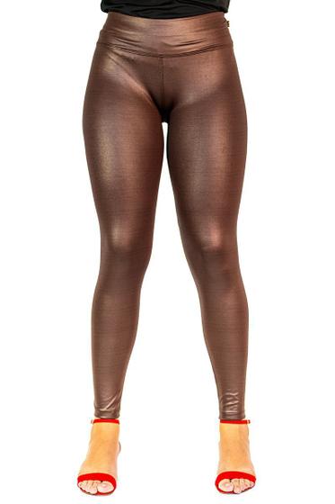 Calça Legging Cirre Cintura Alta Brilho Molhado Couro Lycra Pronta Entrega Menor preço em Calça Legging Cirre Cintura Alta Brilho Molhado Couro Lycra Pronta Entrega