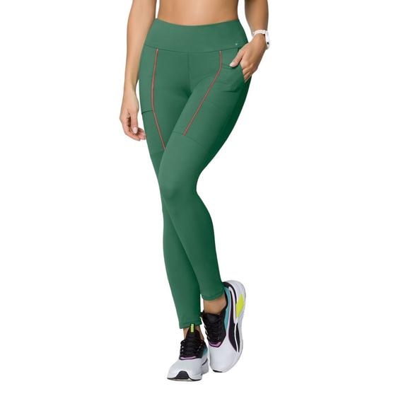 Imagem de Calça legging com recorte Selene 24607.001 - Verde Salvia