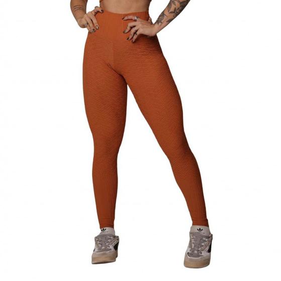 Imagem de Calca Legging Comum Jacquard Luxor Terracota Moving