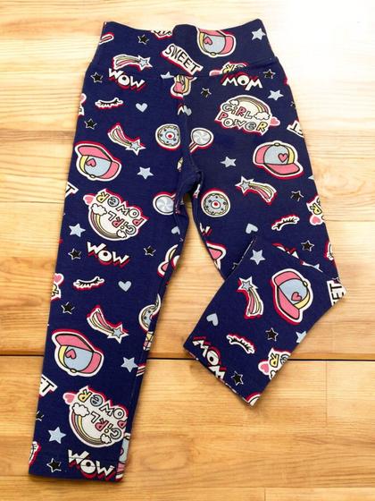 Imagem de Calça Legging Estampada Infantil Menina