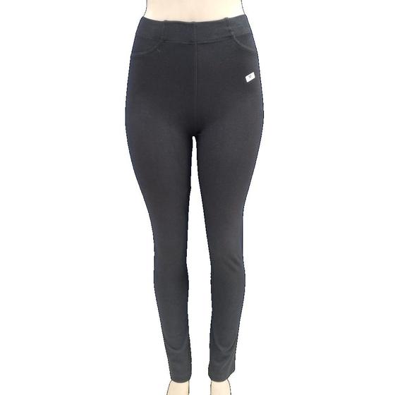 Imagem de Calça legging feminina lupo loba montaria fit cotton algodão