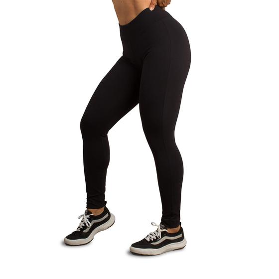 Imagem de  Calça Legging Feminina Preta K2B Grossa não Transparente Academia Fitness Cós Alto