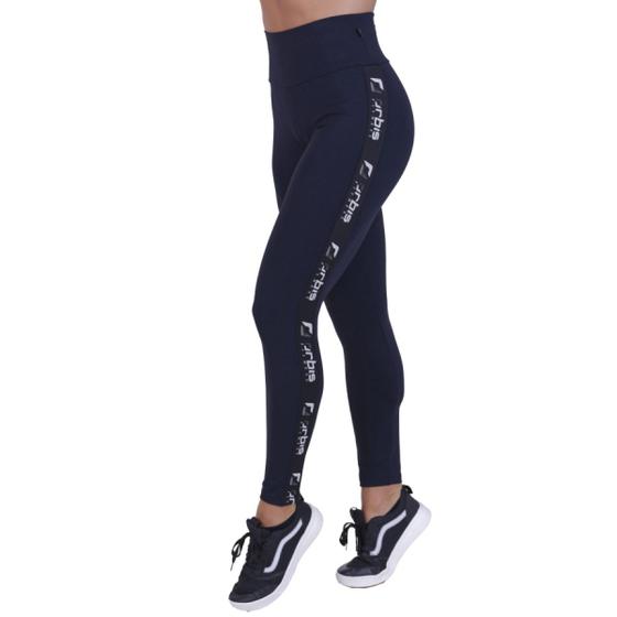 Imagem de Calça Legging Feminina Supplex Poliamida Detalhe Lateral