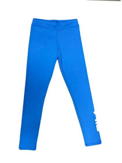 Imagem de Calça Legging Fila Feminina Junior Radical Sport - Azul+Branco