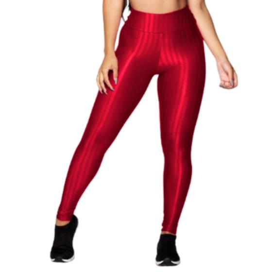 Imagem de Calça Legging Fitness 3d Poliamida Academia