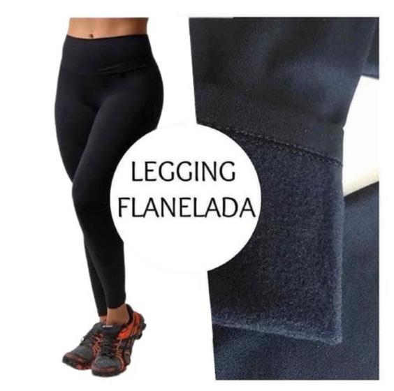 Imagem de Calça Legging Flanelada,Aquece O Frio