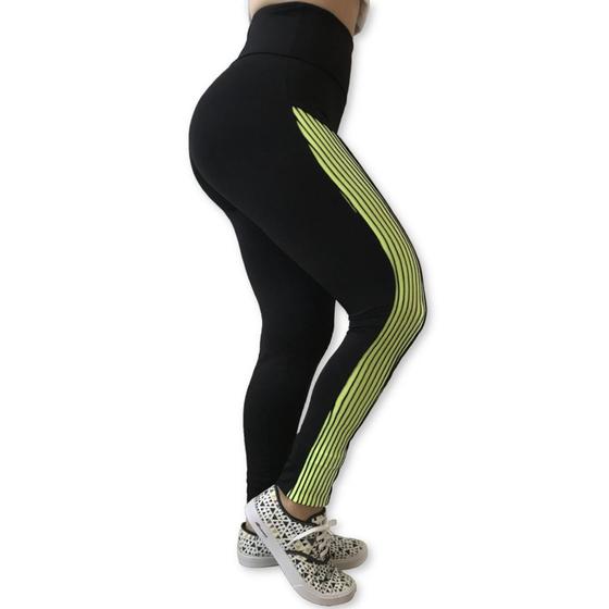 Imagem de Calça Legging Heide Ribeiro Academia com Faixa