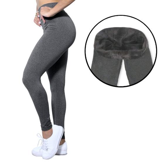 Imagem de Calça Legging Heide Ribeiro Flanelada Térmica