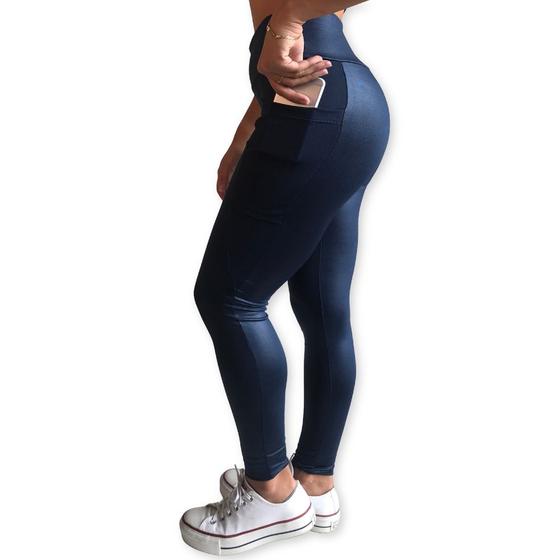 Imagem de Calça Legging Heide Ribeiro Super Legg Silver Pocket