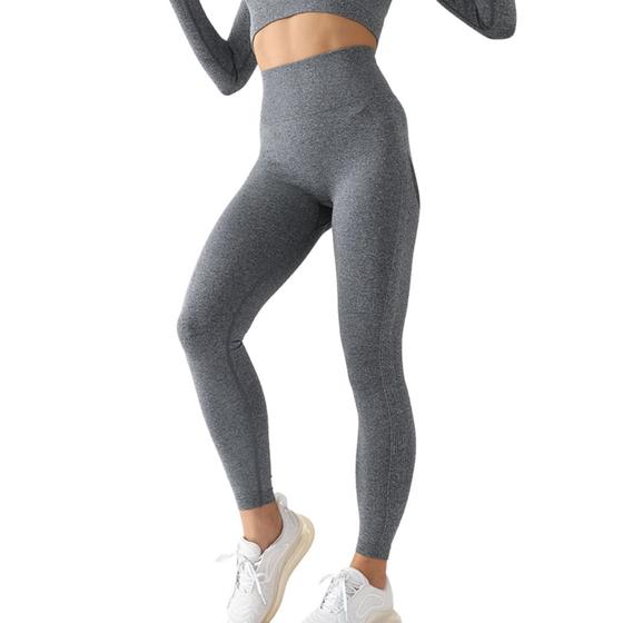 Imagem de Calça Legging Hupana Sports Levanta Bumbum Cintura Alta Sem Costura