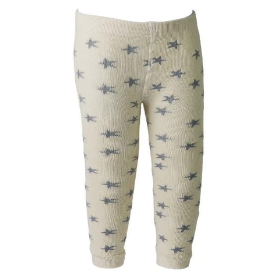 Imagem de Calça Legging Infantil Bicho Preguiça Bege 82052 Pimpolho