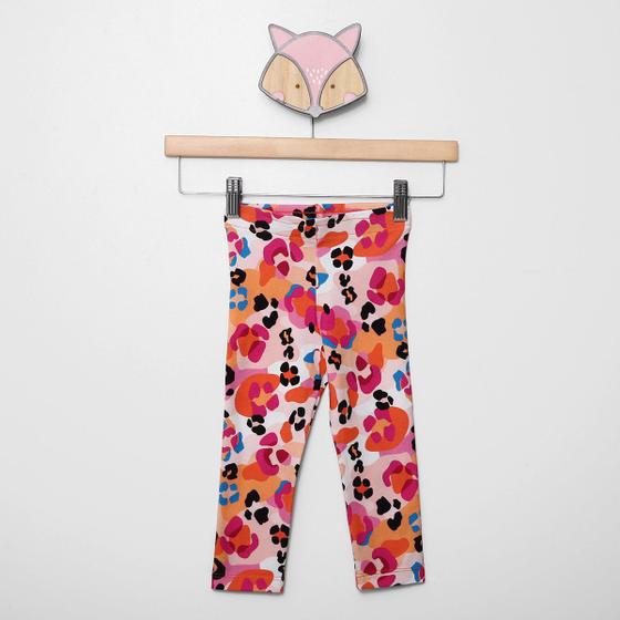 Imagem de Calça Legging Infantil Marisol Stretch Estampada Menina