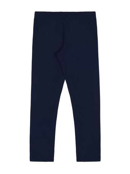 Imagem de Calça Legging Infantil Menina Cotton Marinho Alakazoo