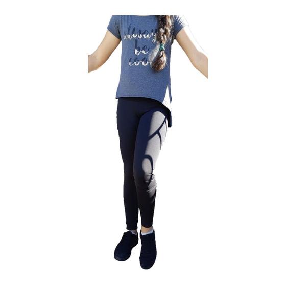 Imagem de Calça legging Infantil Peluciada Leg de Menina