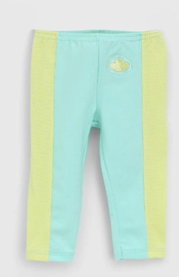 Imagem de Calça Legging Lilica Ripilica Infantil Color Block Azul/Verde