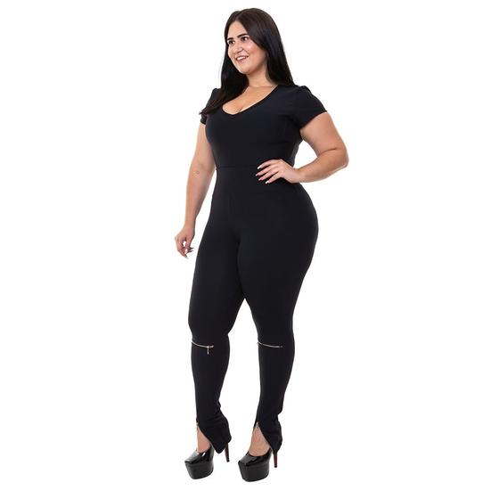 Imagem de Calça legging lipo modeladora detalhes ziper