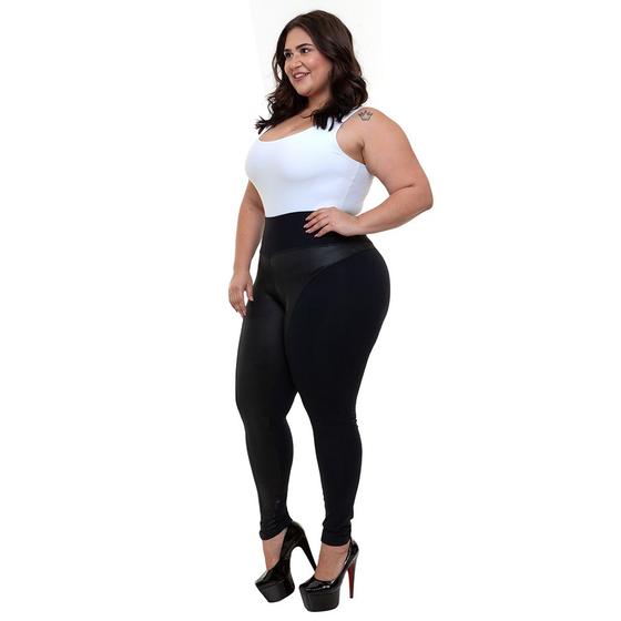 Imagem de Calça legging montaria compressora cirrê frontal