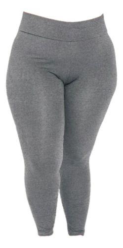 Imagem de Calça Legging Plus Size Costura Reforçada Sem Transparência