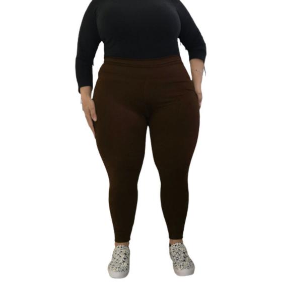 Imagem de Calça Legging Plus Size Heide Ribeiro Suplex Basic