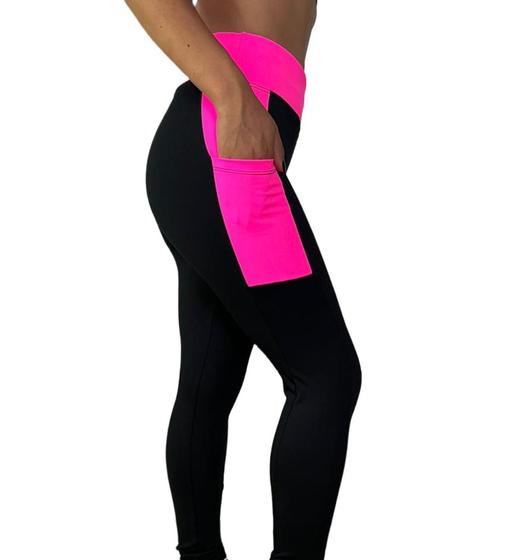 Imagem de Calça Legging Sport Com Zero Transparência e Costura Reforçada Alta Qualidade