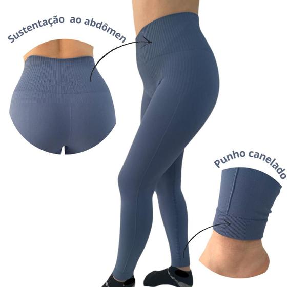 Imagem de Calça Legging Sport Lupo Seamless Basic Leg Fit Sem Costura Feminina - 71756