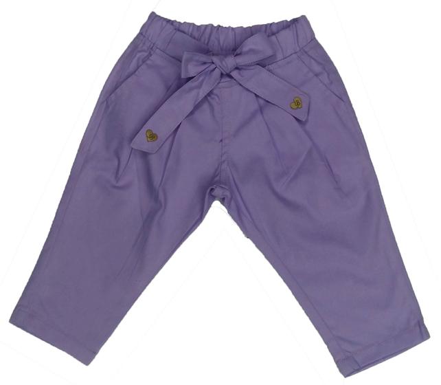 Imagem de Calça Lilás Feminina Bebê Infantil Tam. P ao 03